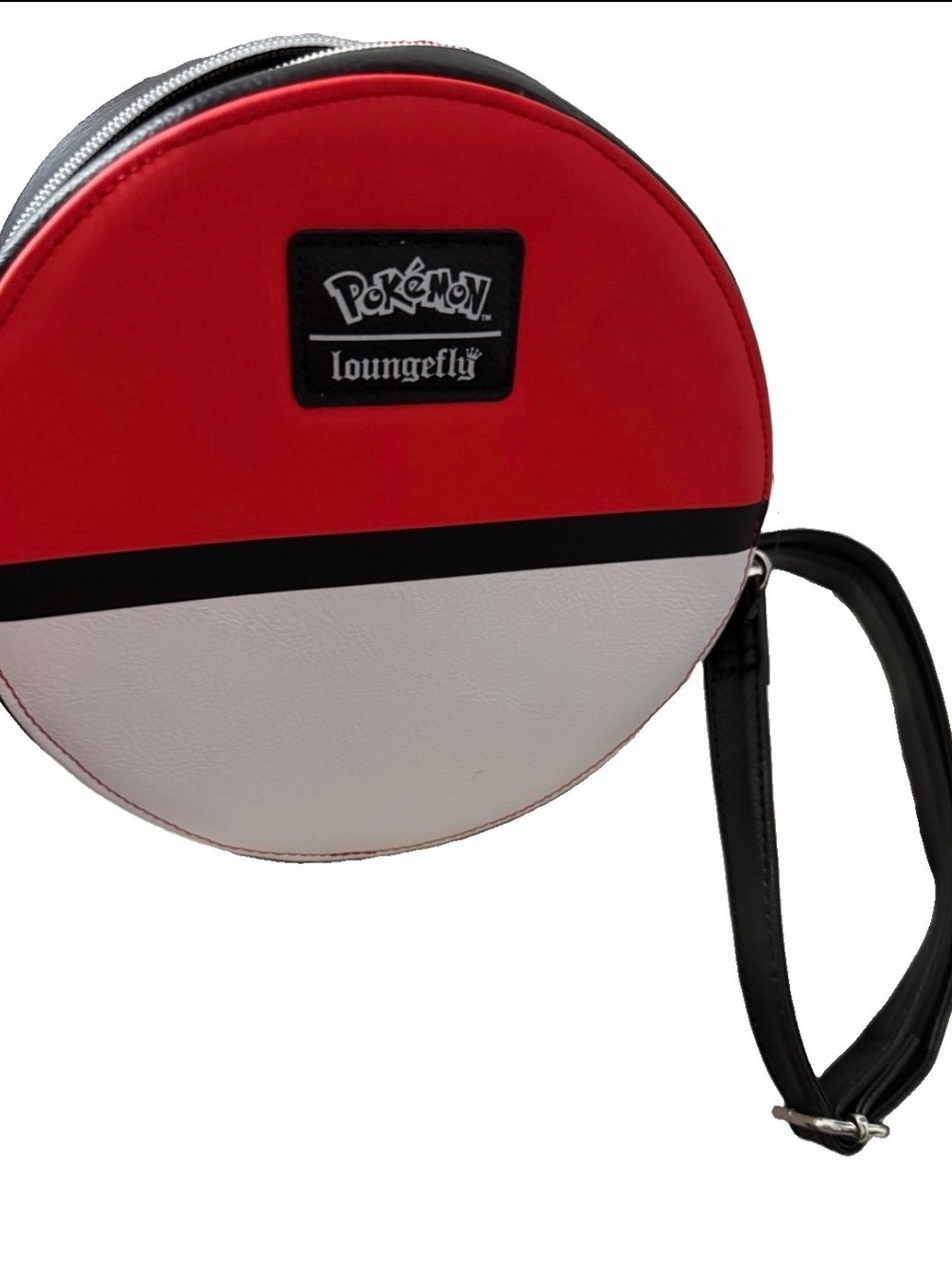 Loungefly Pokémon Poké Ball Round Crossbody Bag with Adjustable Strap